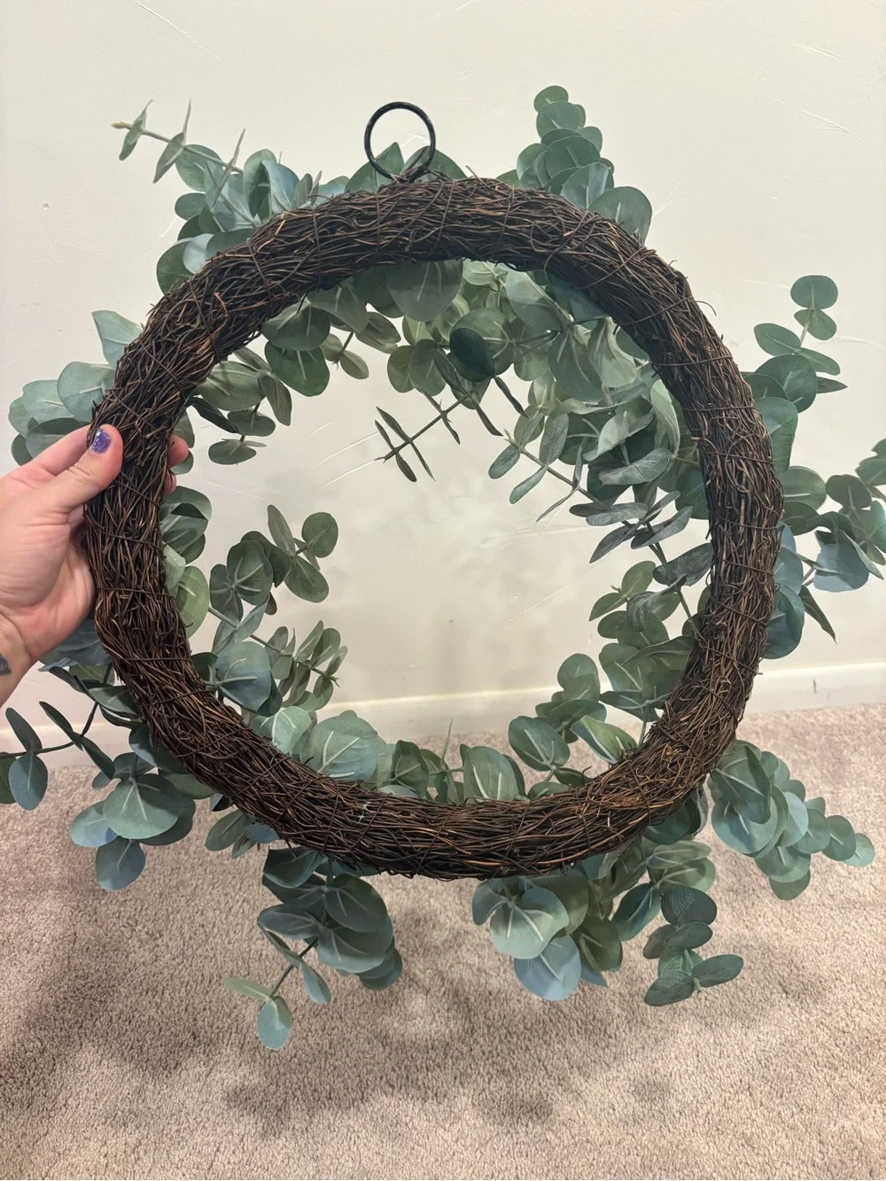 Hearth and hand magnolia Eucalyptus Wreath 15 inch